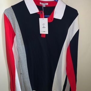 Long sleeve polo shirt